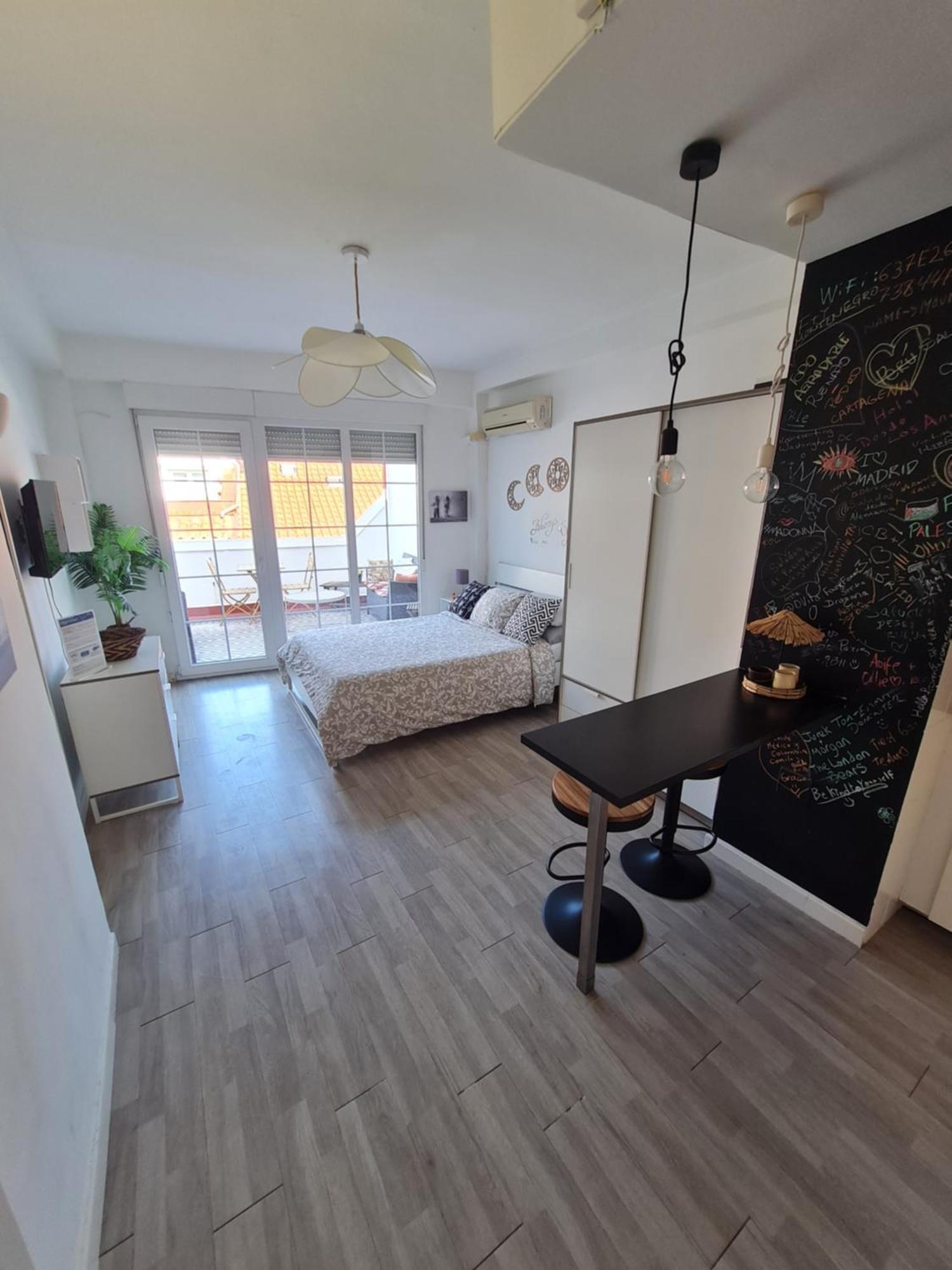 Apartmán Espectacular Loft Con Terraza Madrid Exteriér fotografie